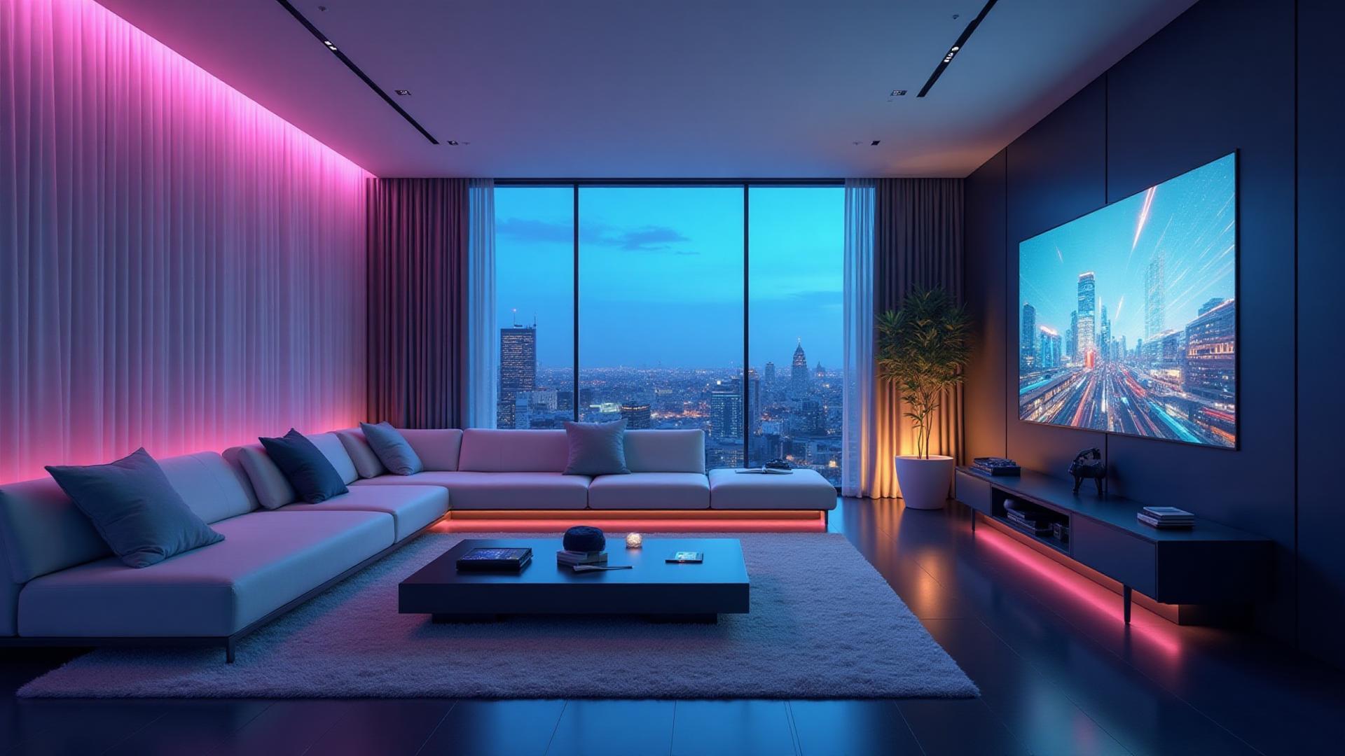 SmartHomeX - Futuristic Smart Home Automation & Services